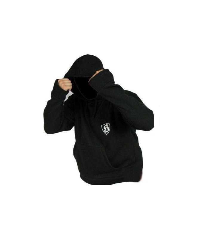 Bluza Hooligan (czarna) z nadrukiem